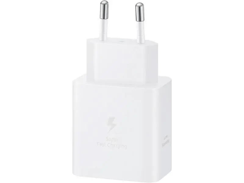 Мережевий зарядний пристрій Samsung Fast Charging Type-C 45 W with Cable White (EP-T4511XWEGEU) - фото 3