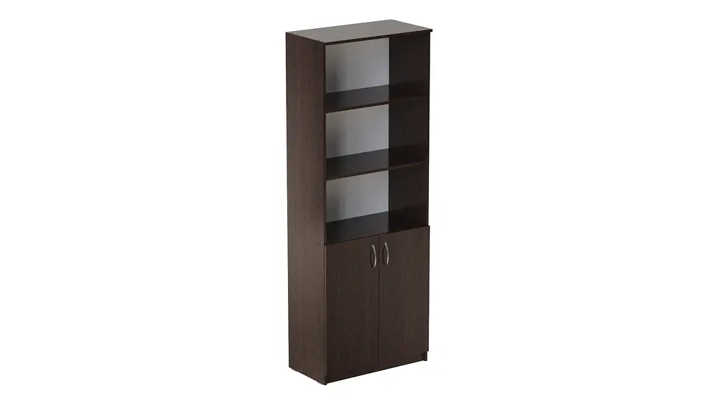 Шафа Анжело Ferrum-decor на 5 полиць з 2 дверима 1900x800x380 ДСП Венге Магія 16 мм (FRD-105063) - фото 2