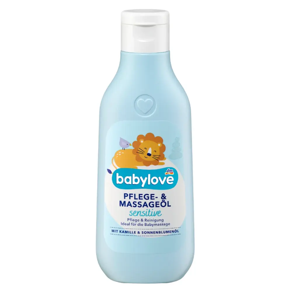 Дитяча олія Babylove для масажу та догляду за чутливою шкірою, 250 мл - фото 2