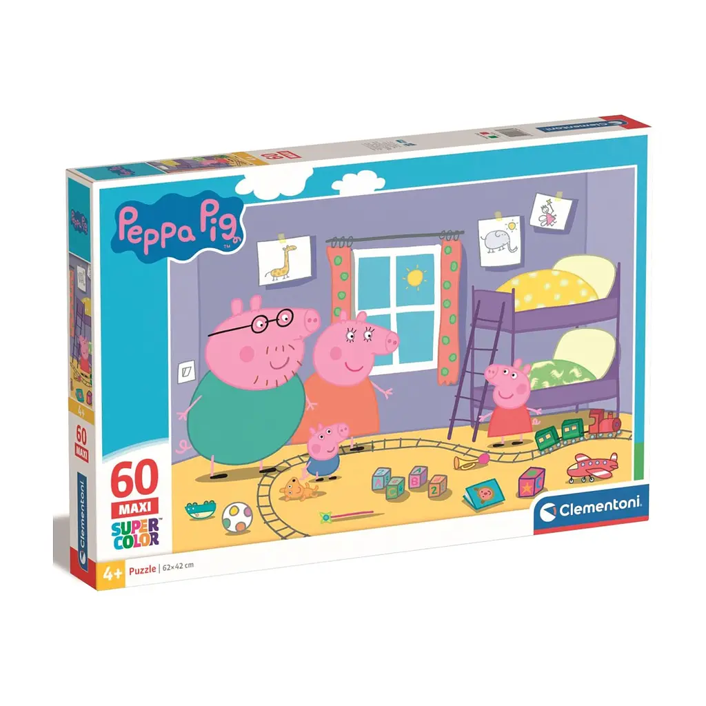 Пазл Clementoni Maxi Peppa Pig 60 елементів (26438)