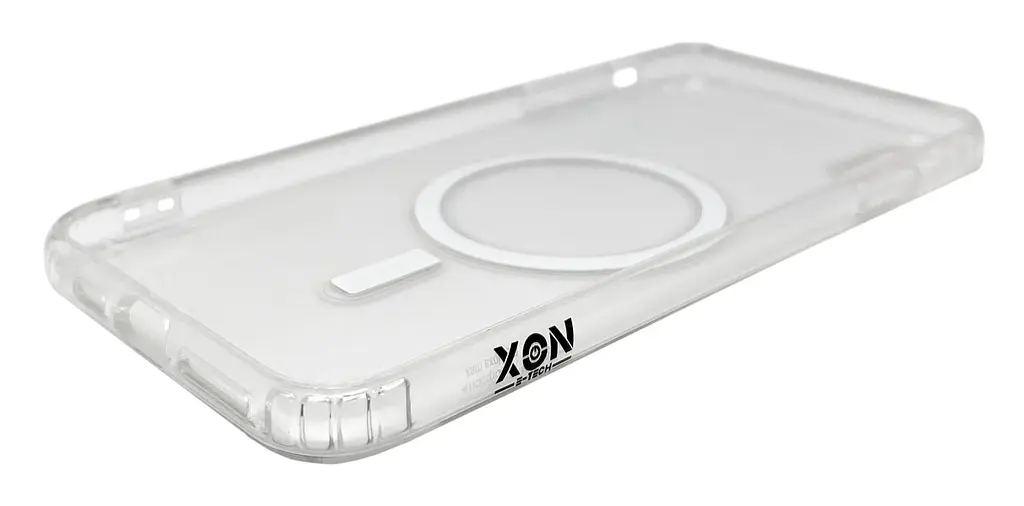 Магнитный чехол XON PhoneCase Magnetic для iPhone X/XS (PCMA1110110T 1851) Прозрачный - фото 4