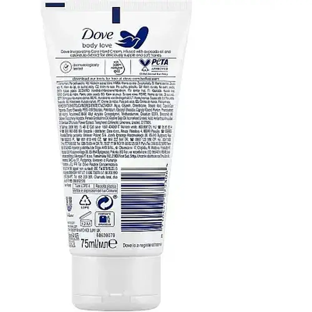Набор Dove: Лосьон для тела Объятия нежности 250 мл + Крем для рук с маслом авокадо и экстрактом календулы 75 мл - фото 5