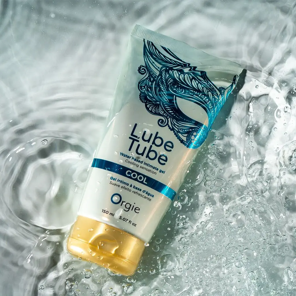 Лубрикант на водній основі Orgie Lube Tube Cool, 150 мл, з охолоджувальним ефектом, без запаху - фото 4