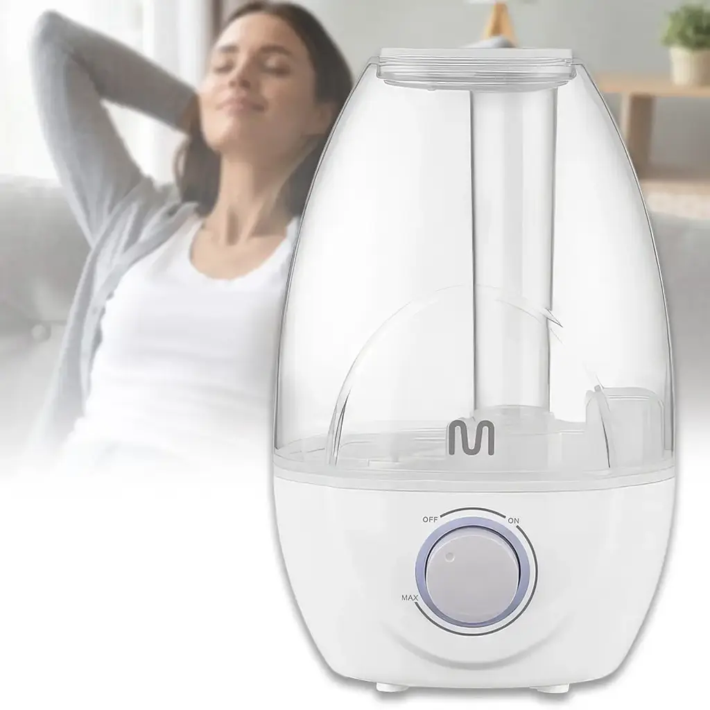 Ультразвуковий зволожувач повітря на 2.1 л із регулятором Ultrasonic Humidifier HD-2107 - фото 2
