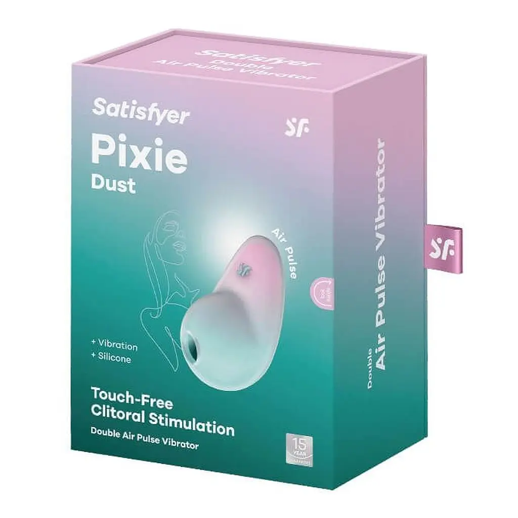 Вакуумний стимулятор Satisfyer Pixie Dust Mint/Pink - фото 2