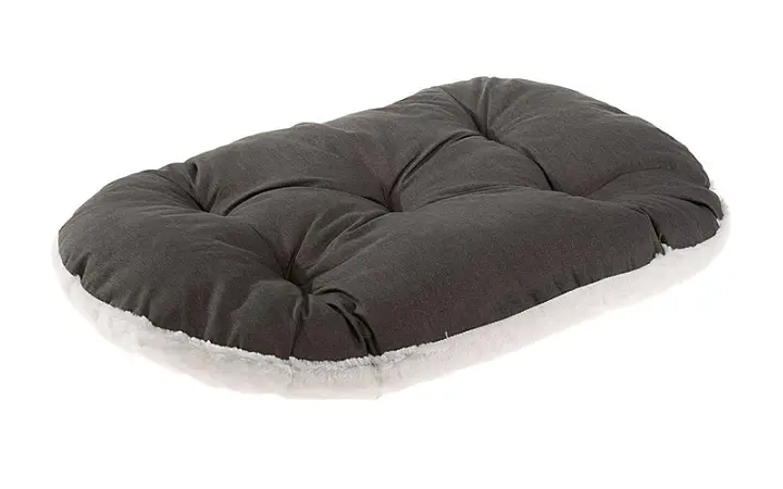Подушка для собак і котів Ferplast Relax F 78/8 зі штучним хутром сіра 78×50 см 82078097