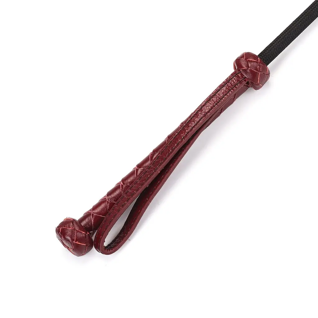 Шльопалка-сердечко Liebe Seele Wine Red Riding Crop with Heart-Shape Tip - фото 2