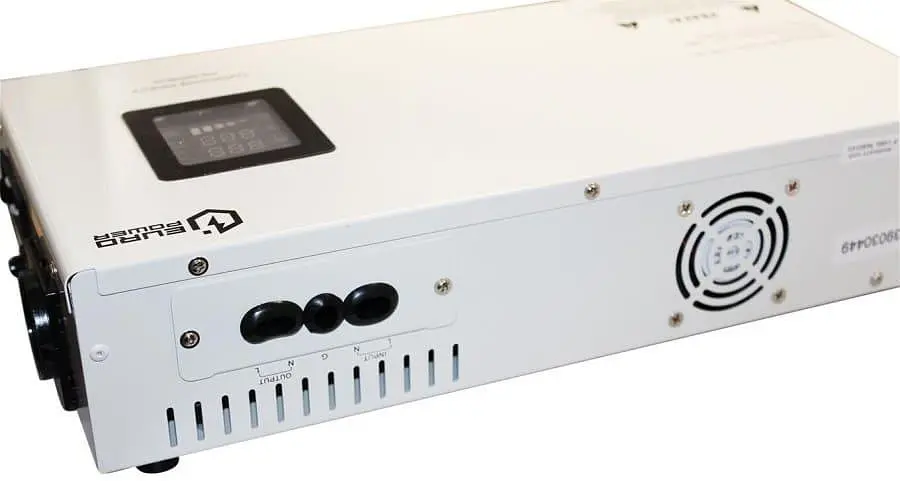 Стабилизатор напряжения Europower SLIM-5000SBR LED 3500 Вт (SLIM-5000SBR LED) - фото 2
