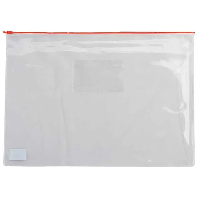 Папка-конверт BUROMAX А4 пласт. блискавка червоний BM.3946-05