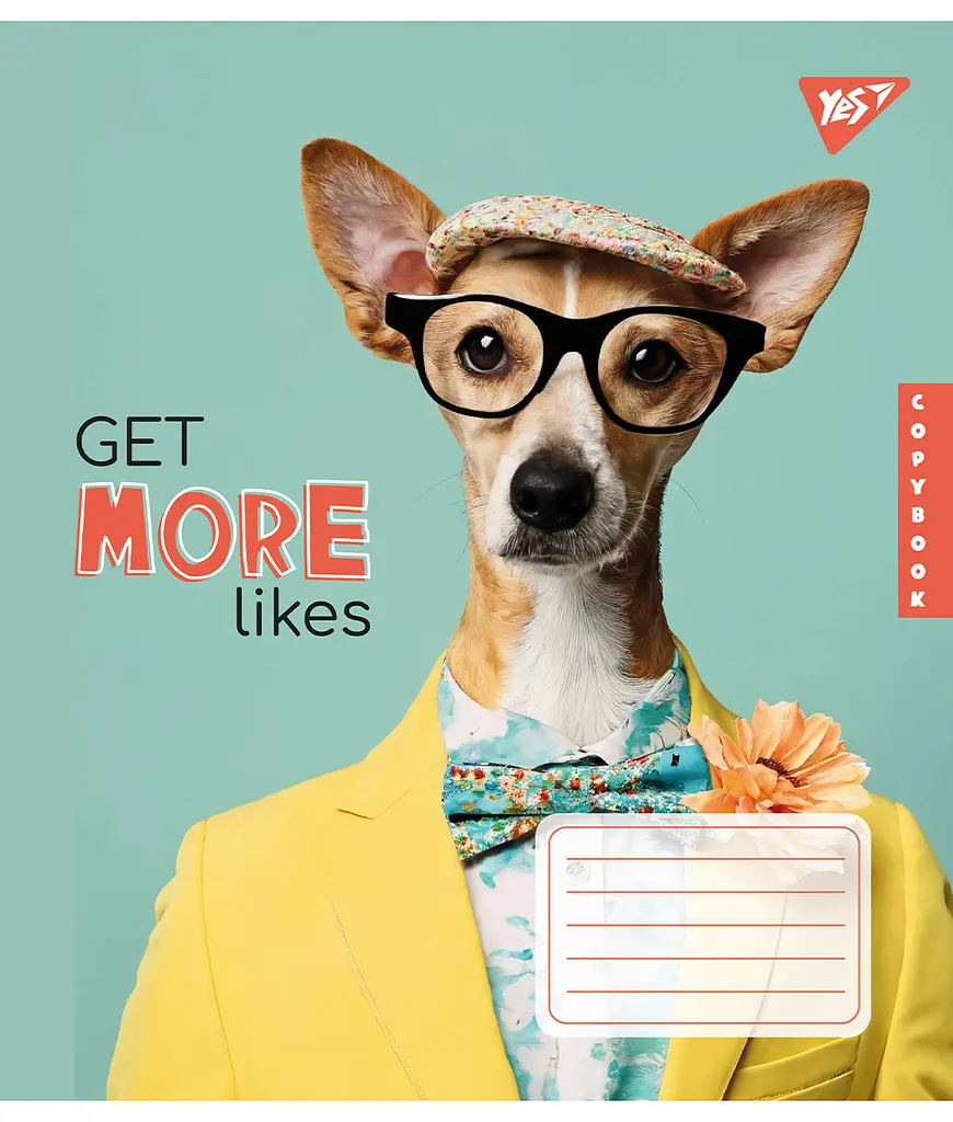 Набор тетрадей Yes Get more likes А5 в линейку 36 листов 15 шт. (767351) - фото 4