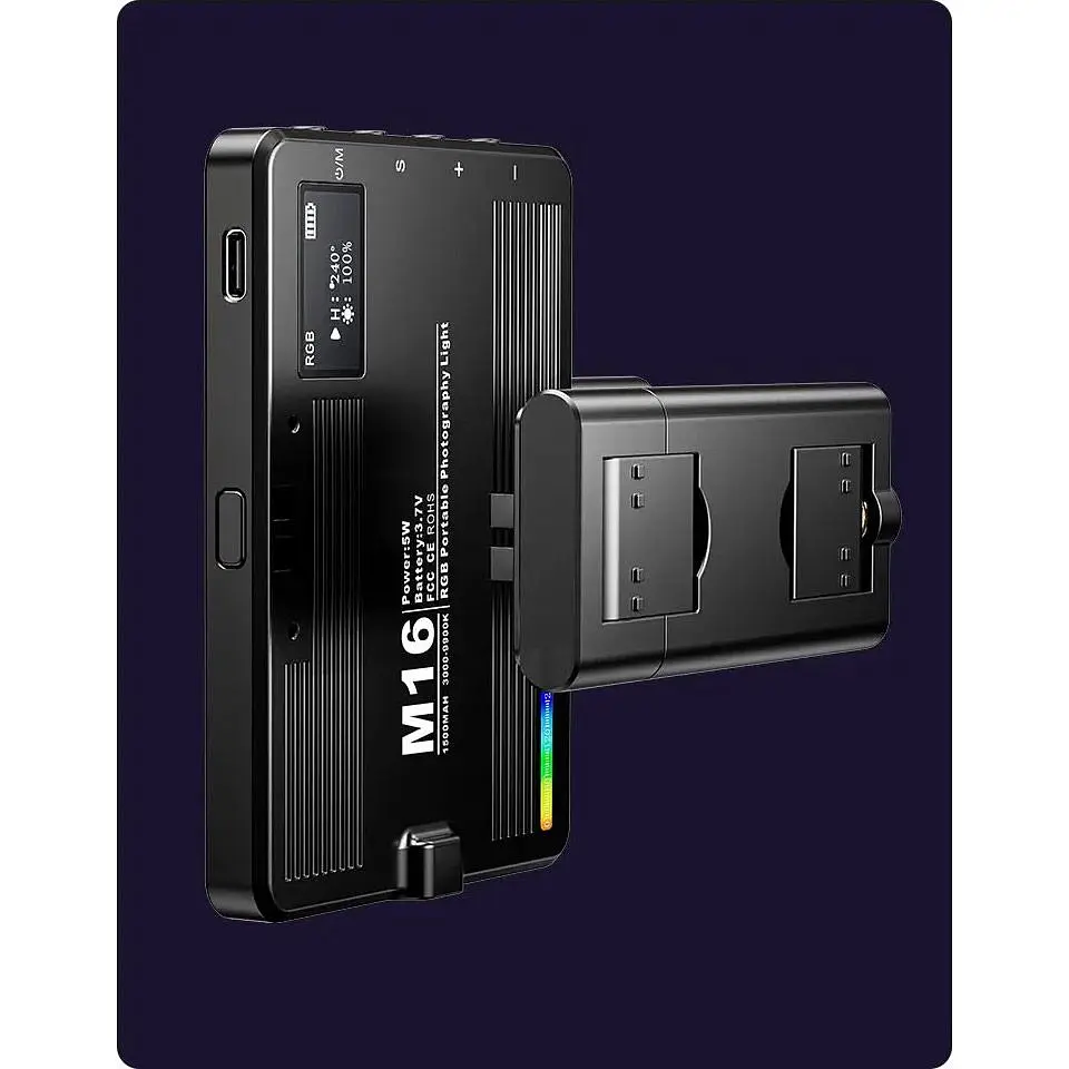 Накамерный свет DK M16 LED RGB [129244] - фото 5