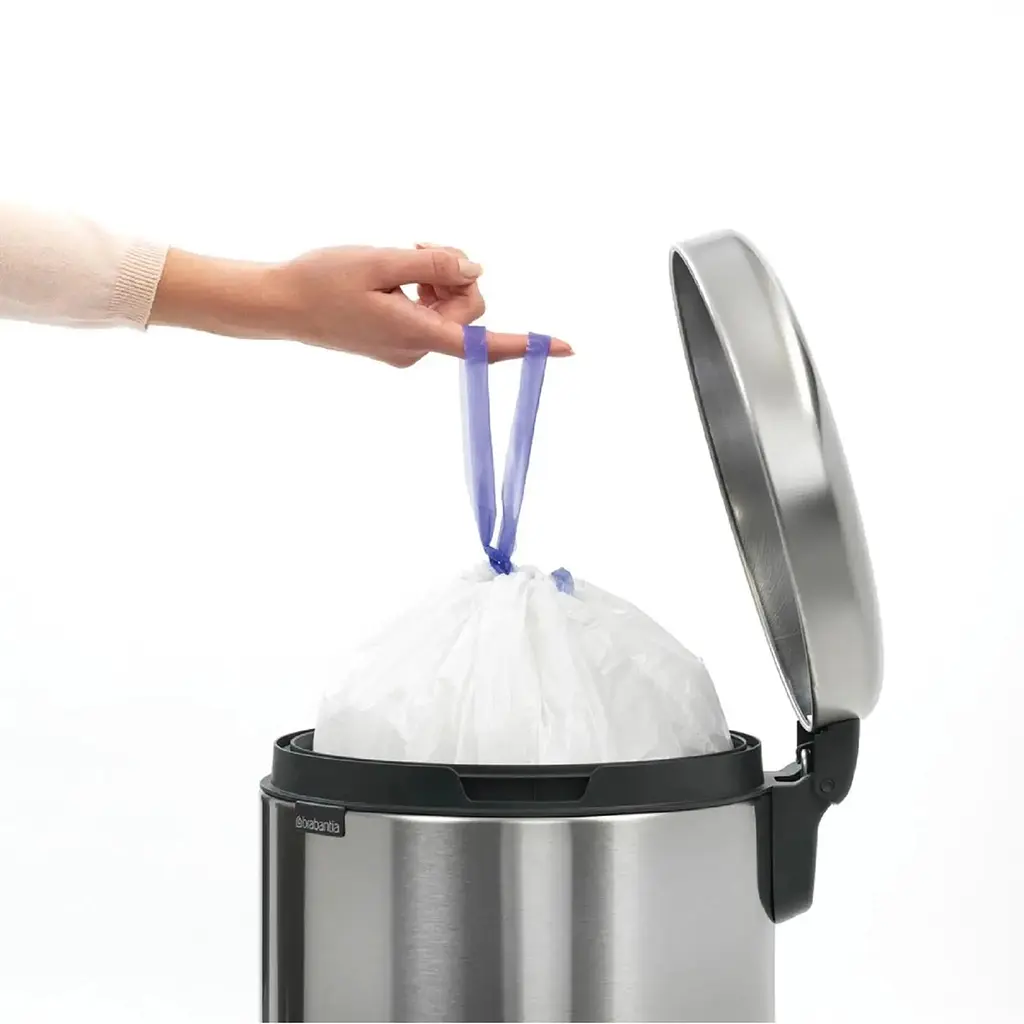Відро для сміття Brabantia Pedal Bin сталеве 20 л (111907) - фото 7