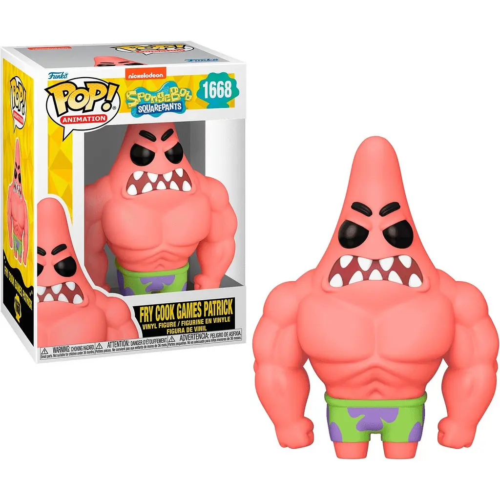 Фігурка Funko Pop! SpongeBob SquarePants: Спортивний Патрік 12.7см (75736) [132477] - фото 2