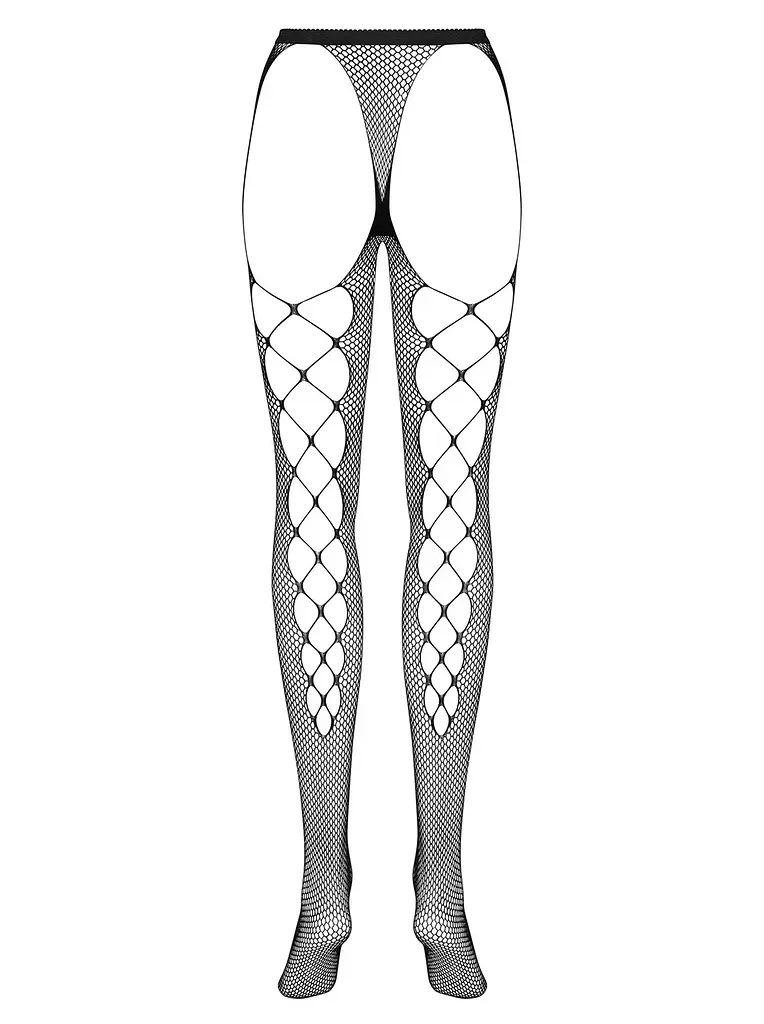 Колготки Obsessive Tights S233 S/M/L черный - фото 6