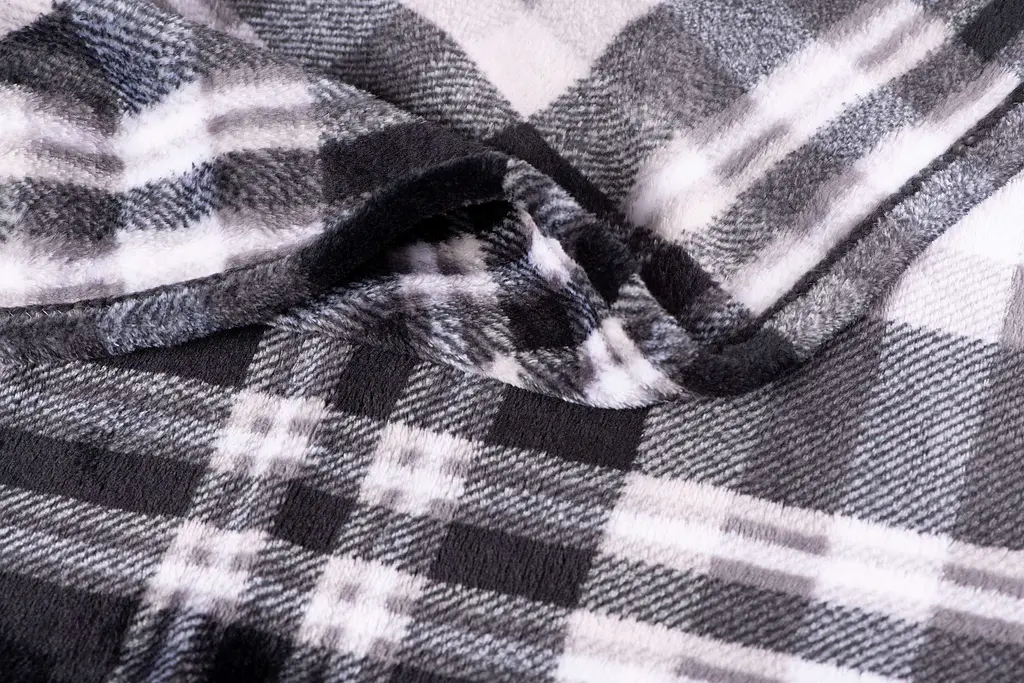 Плед Ardesto Flannel 200х220 см сіра клітинка (ART0102PB) - фото 5