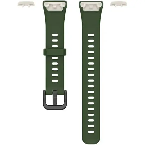 Ремінець DK Silicone Sport Band Classic для Honor Band 6 / 7 (011342) (virid) - фото 3