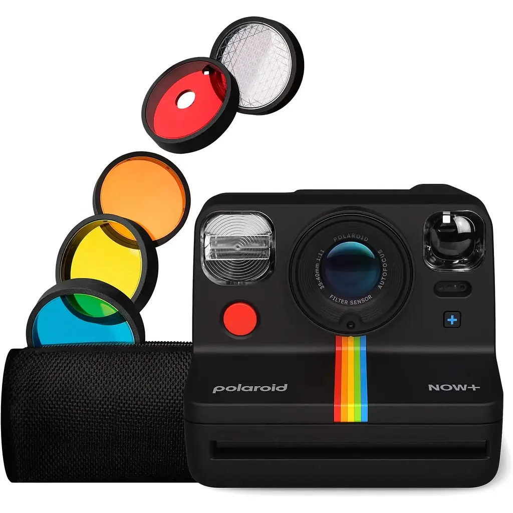 Фотокамера моментального друку Polaroid Now+ Gen 2 Black [96420] - фото 4