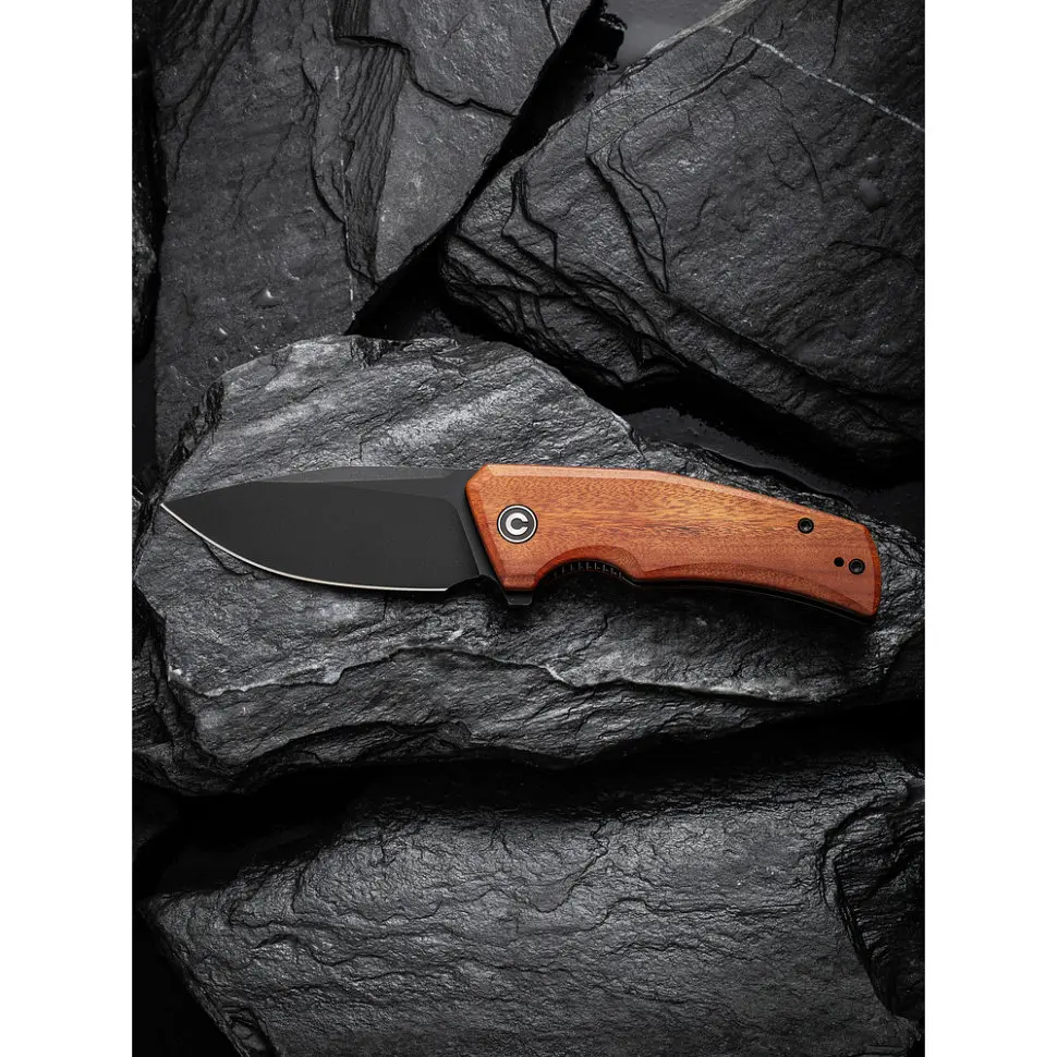 Ніж складаний кишеньковий Civivi Regulatron, (7.6 см) Nitro-V / Guibourtia Wood - фото 17