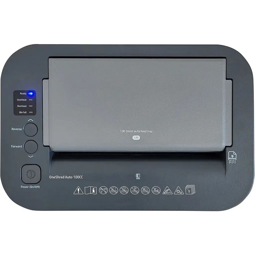 Шредер HP OneShred 100CC White (2818) - фото 12
