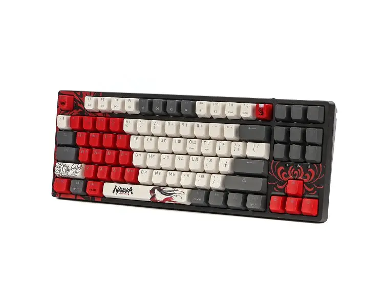 Клавиатура Bloody WS87 RGB Naraka Black - фото 2