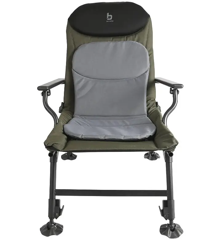 Крісло розкладне Bo-Camp Carp Black/Grey/Green (1204100) (DAS301460) - фото 8