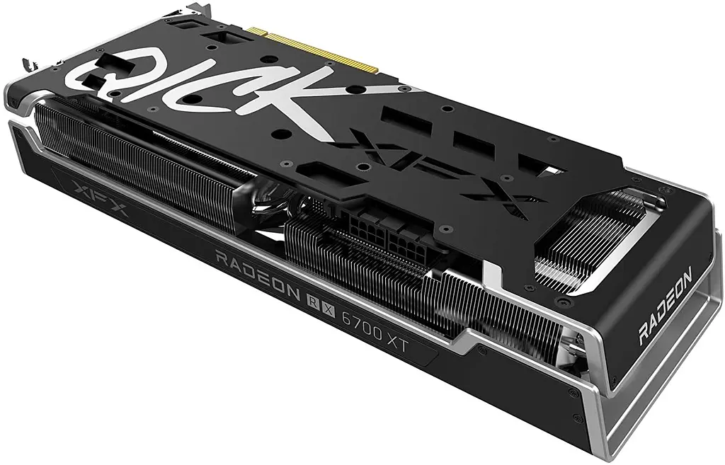 Відеокарта XFX AMD Radeon RX 6700 XT 12Gb Speedster QICK319 BLACK (RX-67XTYPBDP) (GDDR6, 192 bit, PCI-E v4.0 x16) Б/в - фото 6