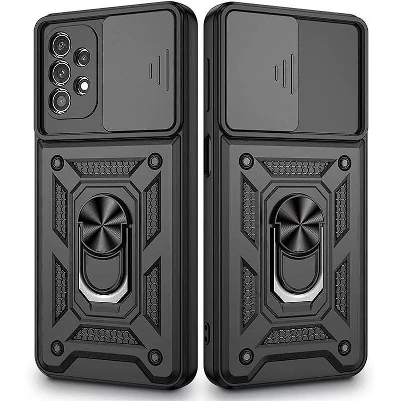 Чохол Ummi Camshield Serge Ring для Samsung Galaxy A72 4G/A72 5G Чорний/Black - фото 2