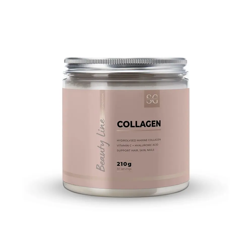Комплекс для шкіри, волосся та нігтів Beauty Line Collagen, 210 грам - Без смаку Sport Generation vit0004188 - фото 2