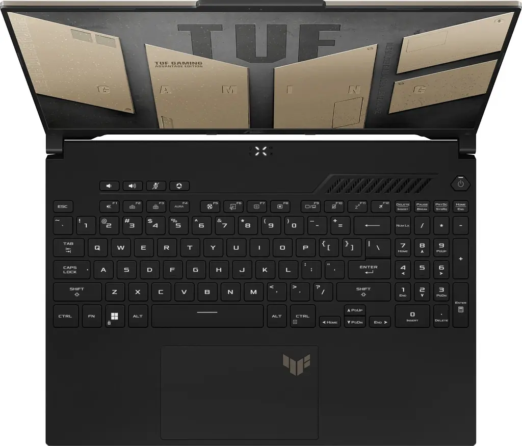 Ноутбук ASUS TUF A16 FA617NSR-N4127 16' QHD+ IPS, AMD R7-7435HS, 16GB, F512GB, AMD7600S-8, NoOS, Бежевий (90NR0JM1-M005W0) - фото 6