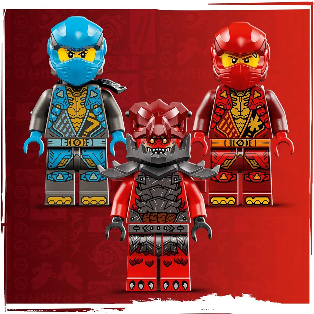 Конструктор LEGO Ninjago Штормовой робот-всадник Кая 333 деталей (71830) - фото 7