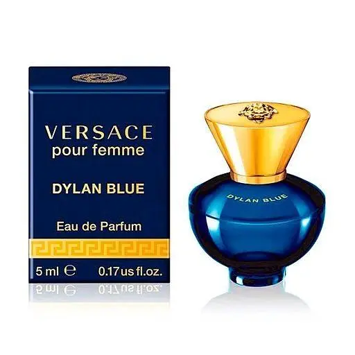 Парфюмированная вода Миниатюра Versace Pour Femme Dylan Blue 5 мл - фото 2