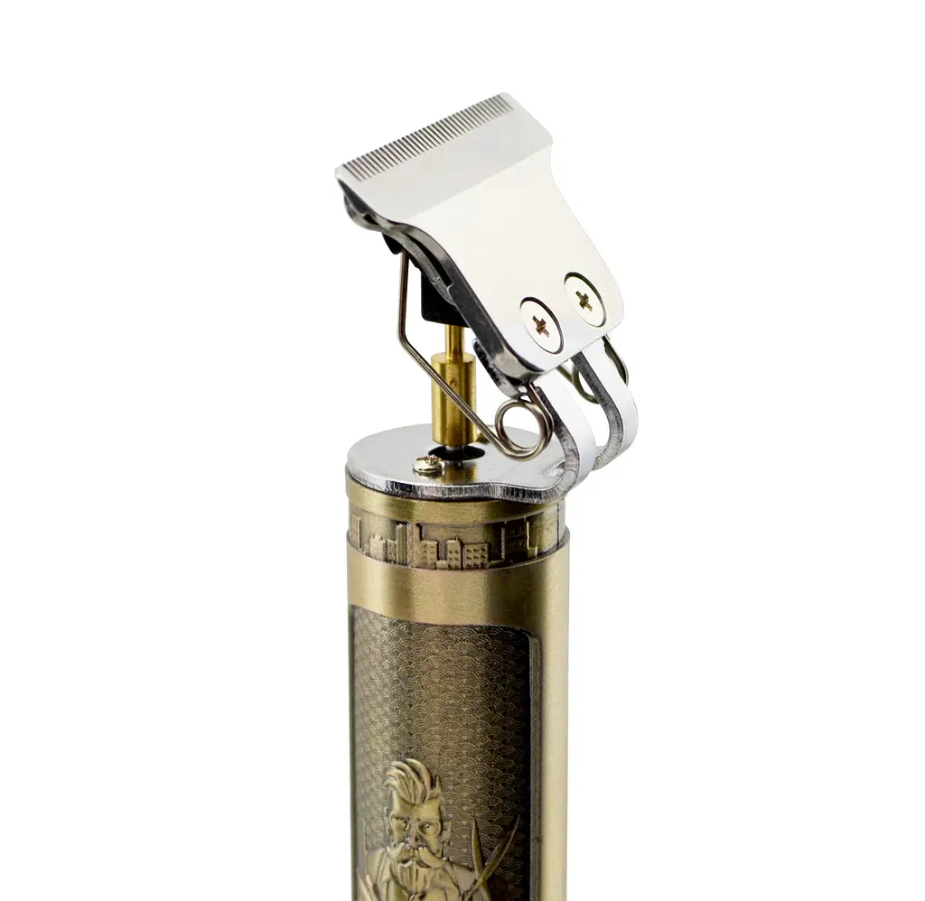 Тример акумуляторний для бороди та волосся Vintage T9 5W Gold (3_01987) - фото 4