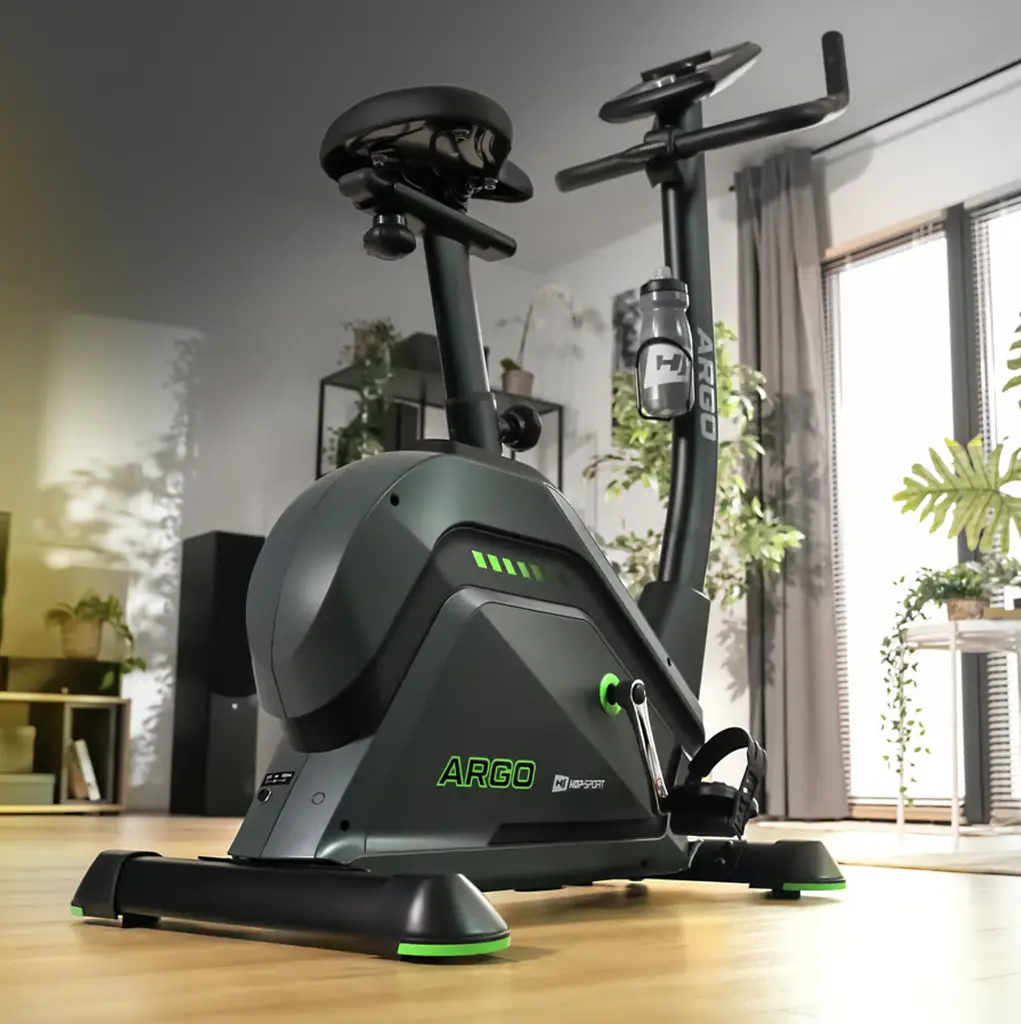 Велотренажер Hop-Sport HS-120H Argo чорно-зелений - фото 12