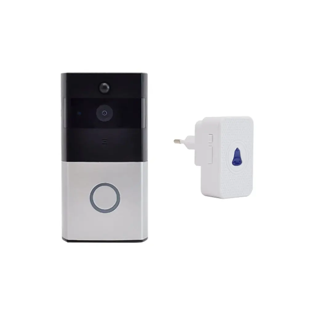 Дверний WiFi дзвінок 2Mp Light Vision VLC-01IVP Silver з ІЧ-датчиком руху (75-00079) - фото 3