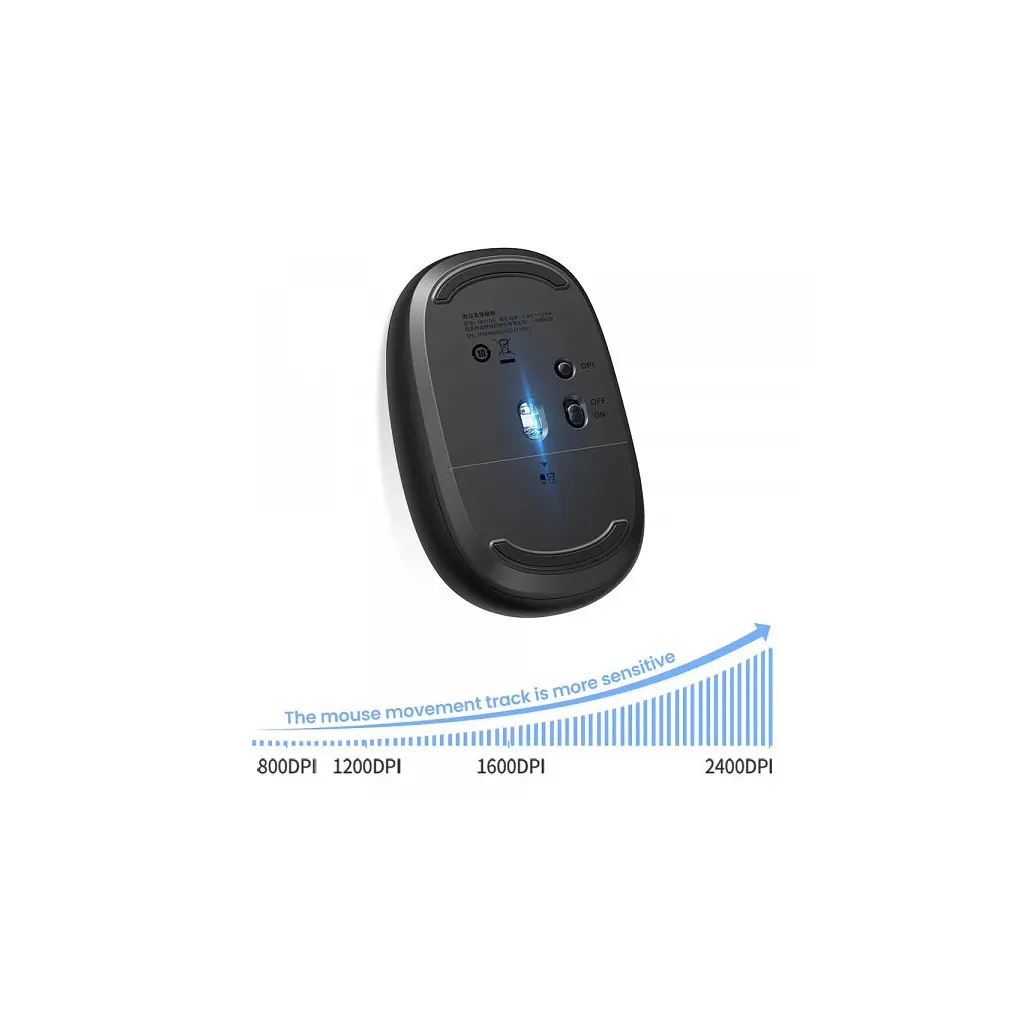 Мишка Ugreen MU105 Wireless Deep Blue (90550) - фото 8