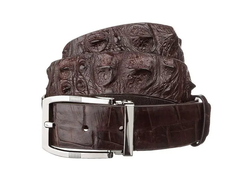 Ремінь чоловічий CROCODILE LEATHER 3,7х115 см acs0029608