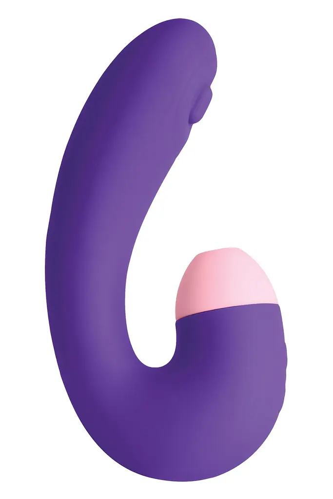 Вакуумный стимулятор клитора с вибрацией Pleasures Premium Blizzard фиолетовый - фото 2