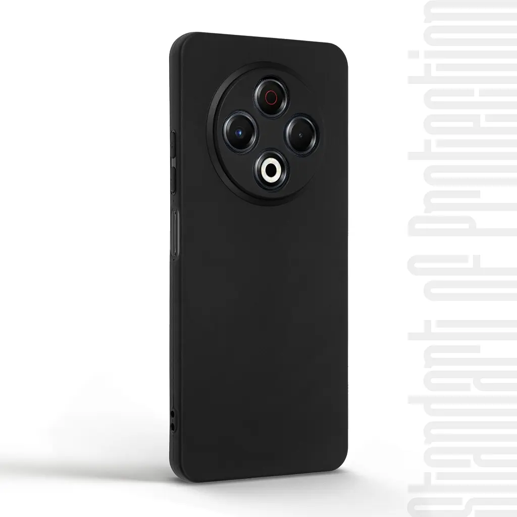 Чехол-накладка для смартфона TECNO Spark 30 4G (KL6) противоударный, силиконовый, термополиуретановый (ТПУ), с защитой камеры и корпуса, черный, защита всего корпуса, ArmorStandart (ARM81370) - фото 2