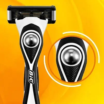Станок для гоління Bic Flex 5 Hybrid з 2 змінними картриджами - фото 6
