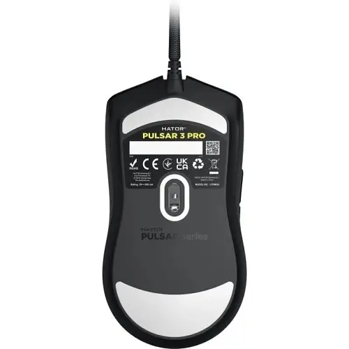 Миша Pulsar 3 Pro, Black, USB, оптична (сенсор PixArt PMW 3395) Hator teh0028160 - фото 7