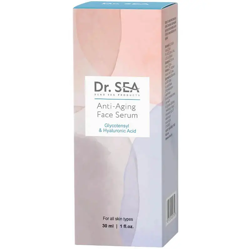 Сыворотка для лица Dr. Sea Anti-Aging с комплексом Glycotensyl и гиалуронаном 30 мл (20752) - фото 3