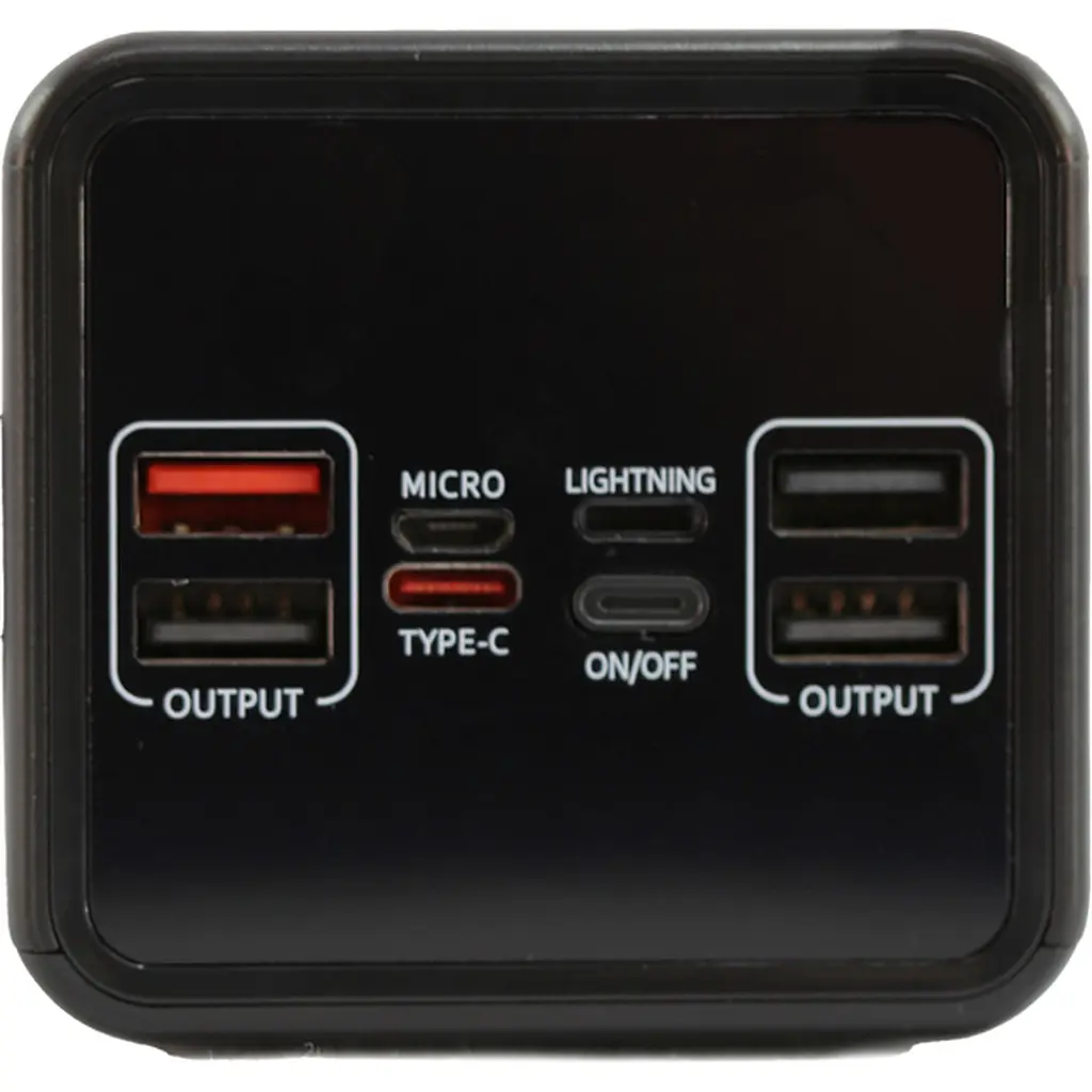 Повербанк TheGeneral Diran 50000 mAh черный (40012319-01) - фото 3