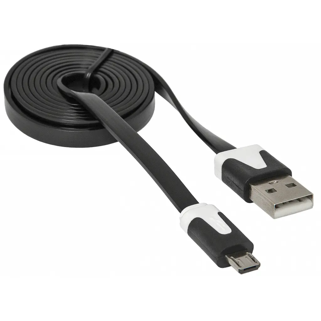 Дата кабель USB08-03P USB 2.0 - Micro USB, 1m Defender (87475) - фото 2