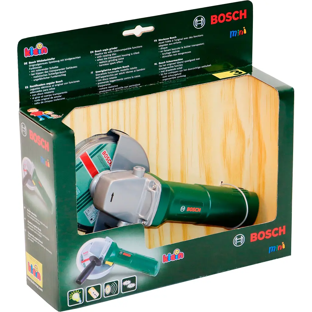 Іграшковий набір Bosch Mini Кутова шліфувальна машина (8426) - фото 7