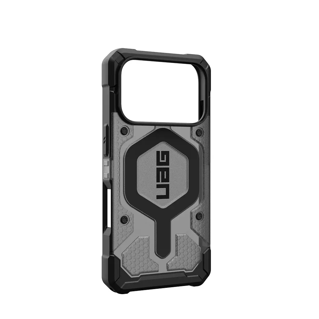 Чохол UAG для iPhone 17 Pro, Pathfinder Clear MagSafe, Ash/Black teh0019538 - фото 9