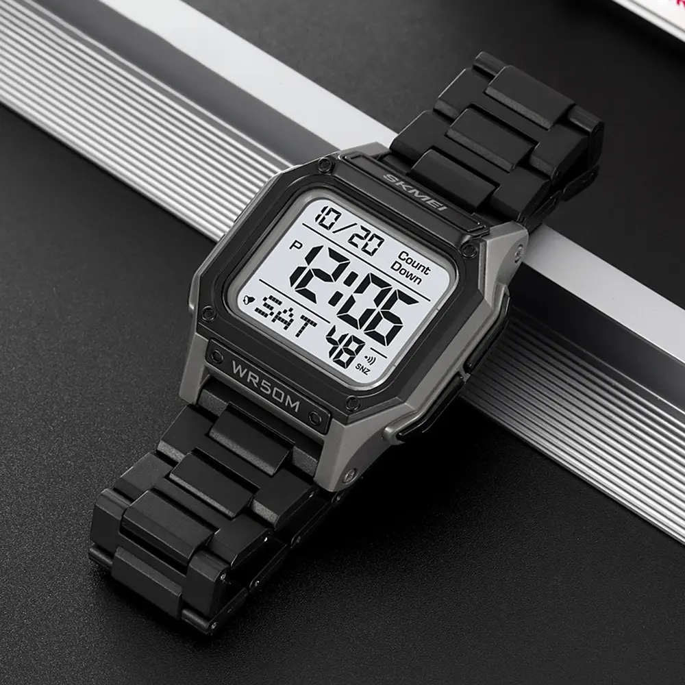 Наручные часы мужские 2264BKGYWT Black-Grey-White Skmei acs0030087 - фото 5