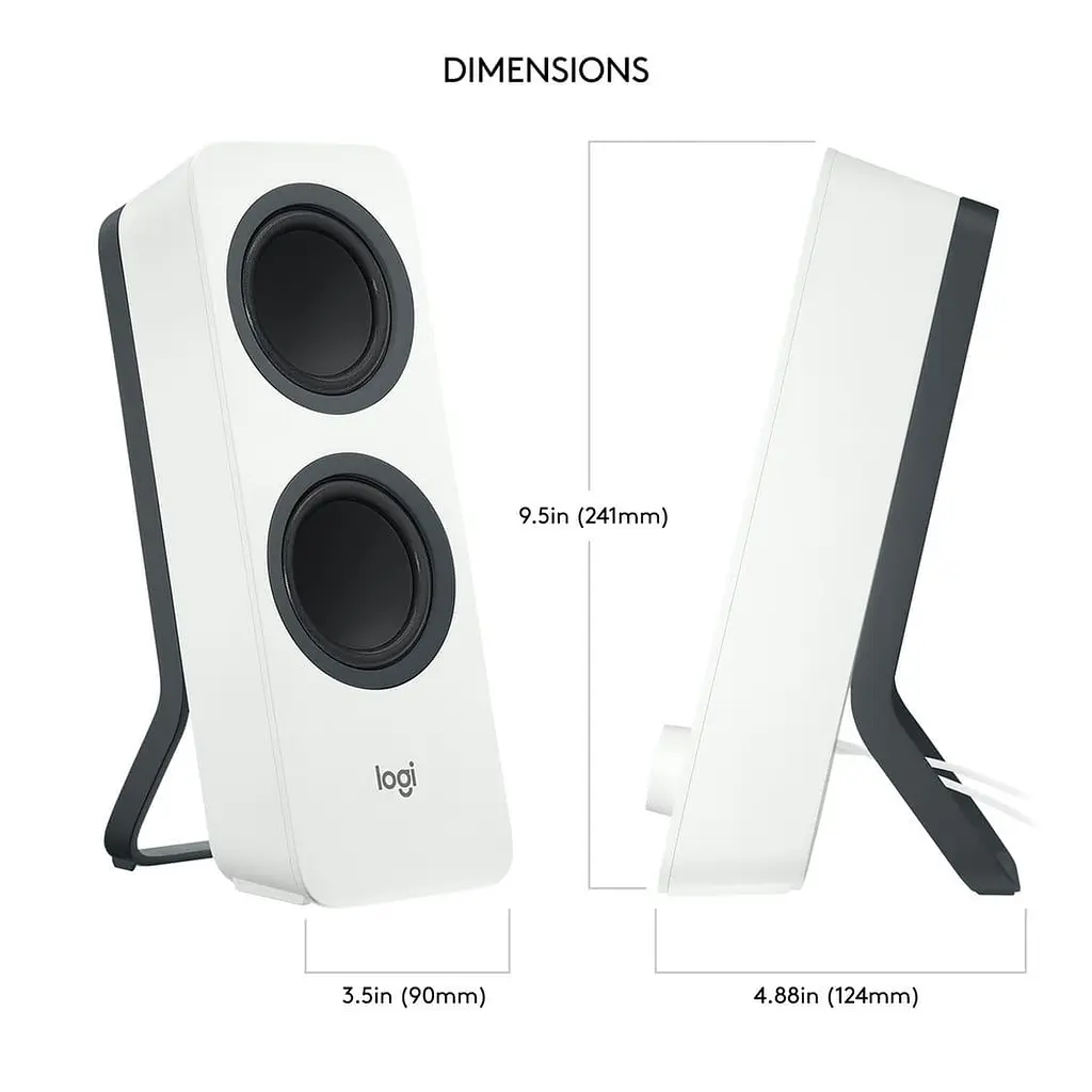 Акустична система Logitech 2.0 Z207 White (980-001292) - фото 4