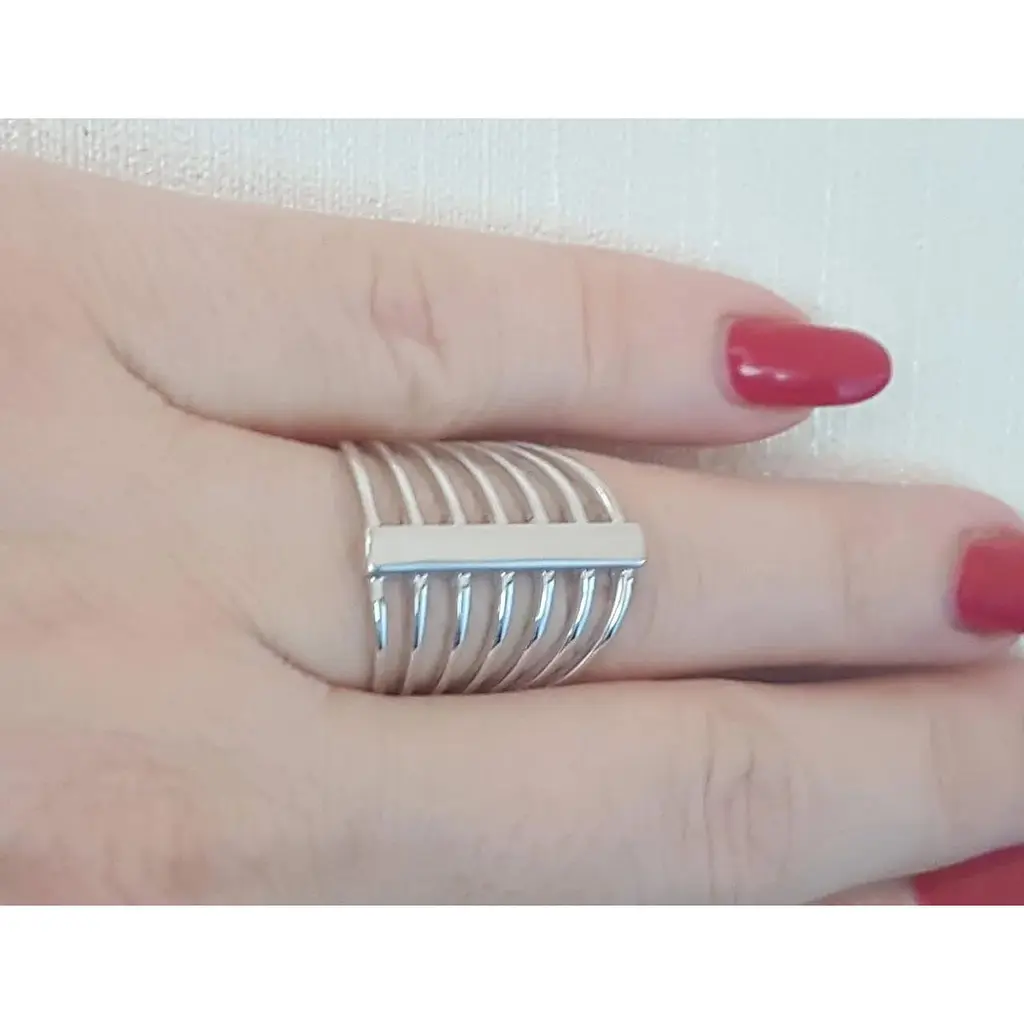 Срібне кільце Імперія золота. КБ1175С 16,5 - фото 3