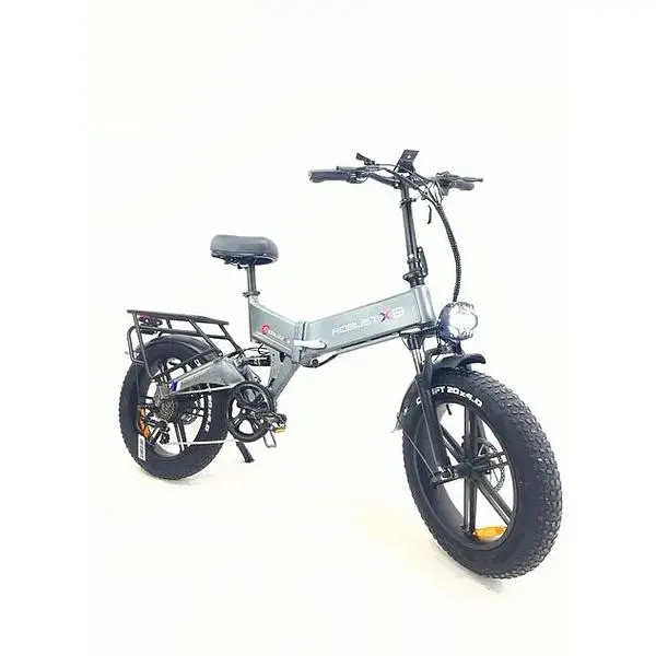 Електровелосипед Robust X8 фетбайк 1200W 48V 24Ah сірий - фото 2