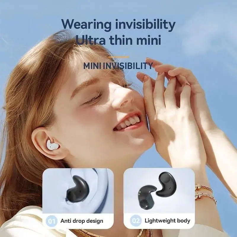 Навушники Kastave Invisible Sleep з шумопоглинанням Bluetooth 5.4  - фото 3